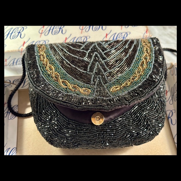Beautiful Vintage Beaded ‘Cadaz’ Purse from Holt Renfrew, Toronto. EUC! S/F home - Picture 3 of 10